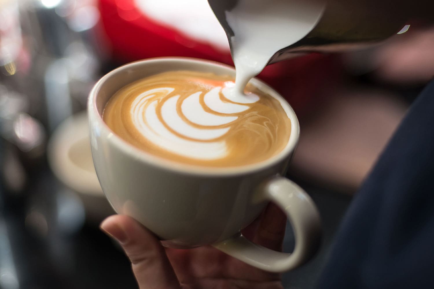 Der per­fek­te Milchschaum