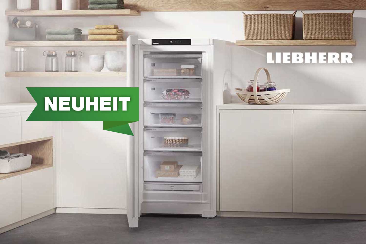 Lieb­herr FNA 6625: Ers­ter Gefrier­schrank mit EEK:&nbsp;A