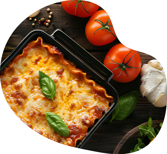 Lasagne aus dem Optigrill von TeVi