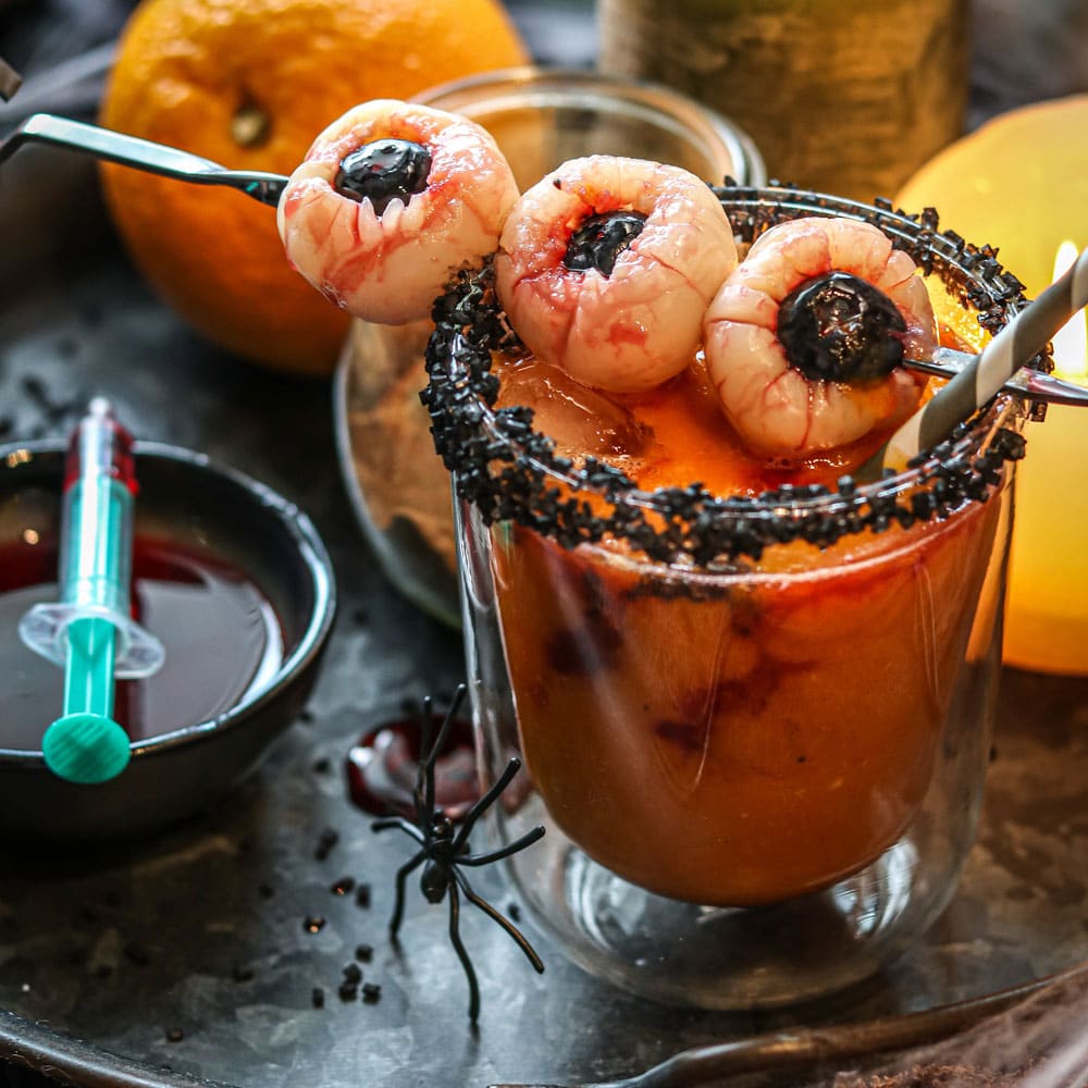 Nutribullet Rezept Halloween Cocktail - Kürbis Smoothie von TeVi