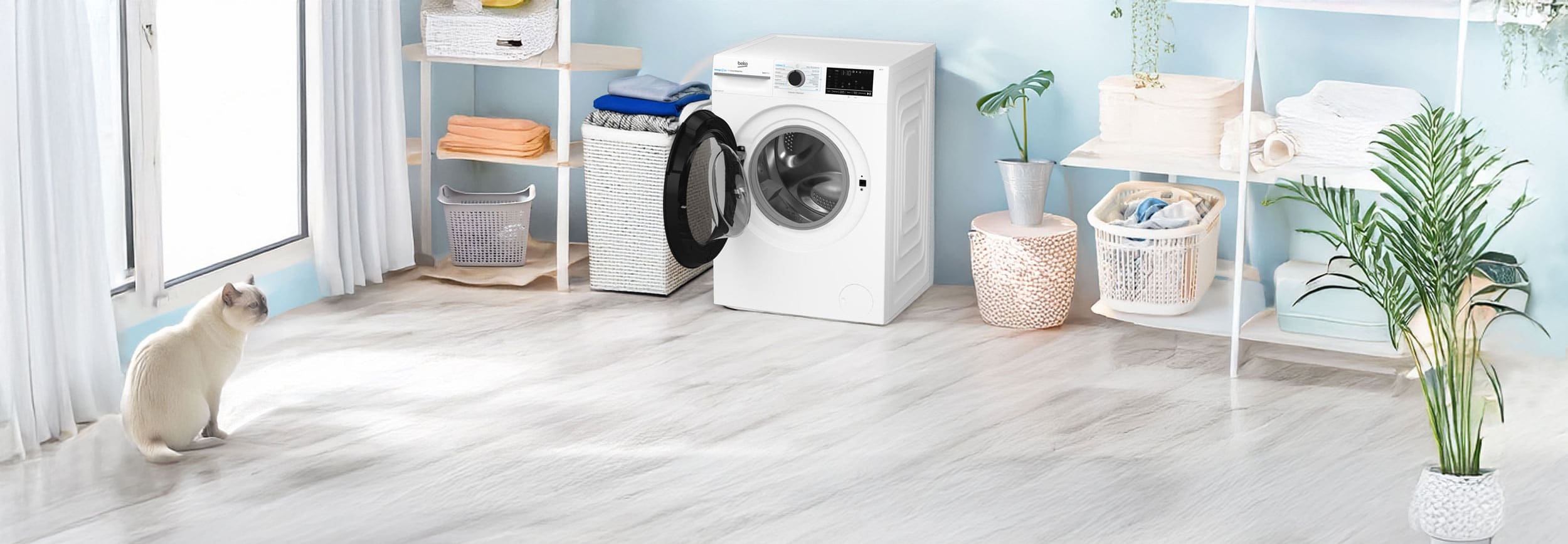 Beko BM3WFU4941A Waschmaschine im Test © Copyright by Beko