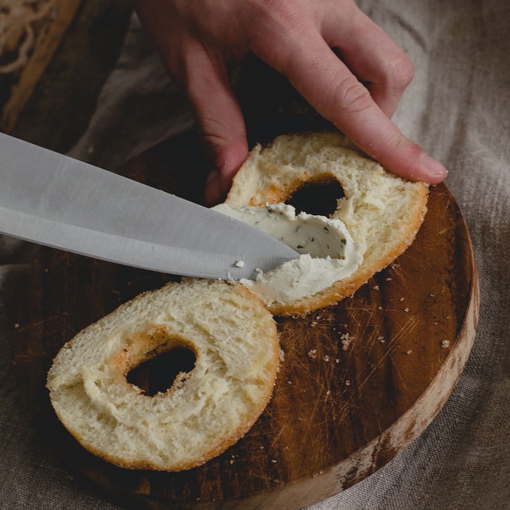 Protein-Bagel mit Quark - Rezept von TeVi