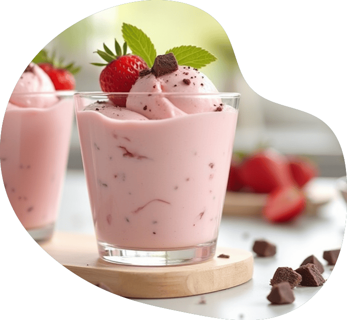 Selbstgemachtes Yogurette Eis aus der Ninja Creami Rezept von TeVi