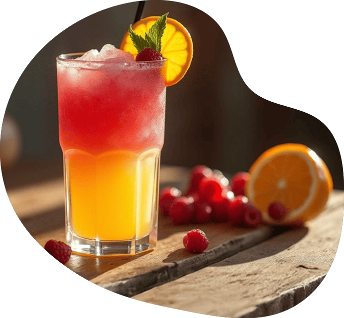 bubble Blutsbrüder Slushi Rezept aus der Ninja Slushi Maschine von expert TeVi