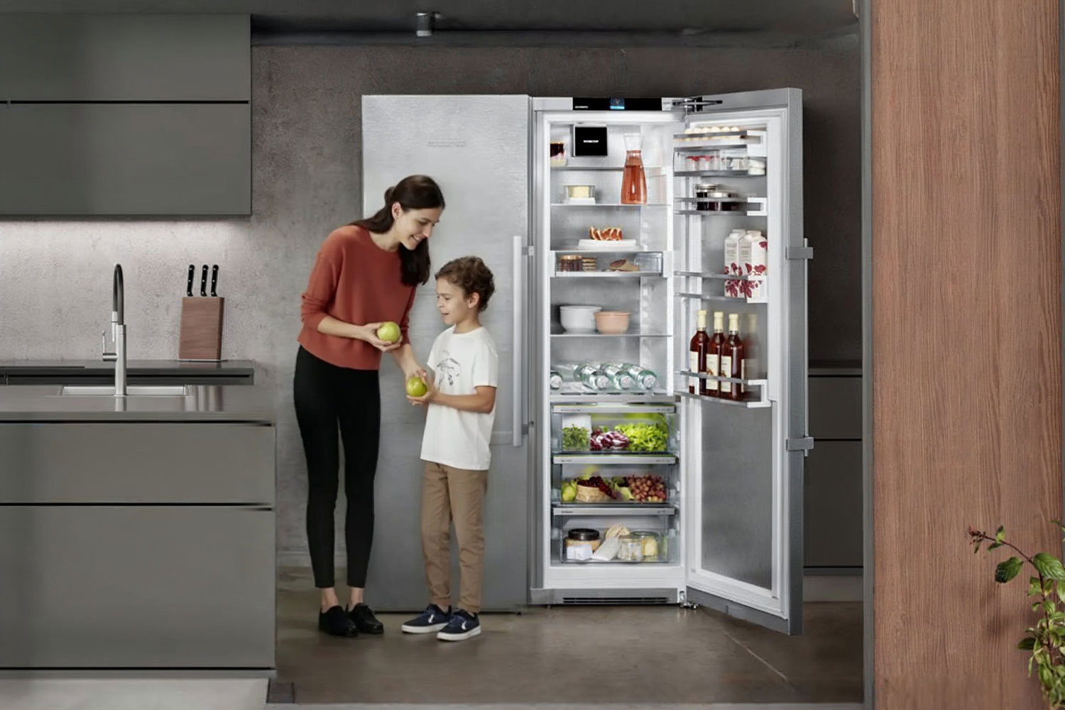Liebherr Qualität im Test 2025 bei expert TeVi * Bild mit KI bearbeitet (Magnific, Adobe)