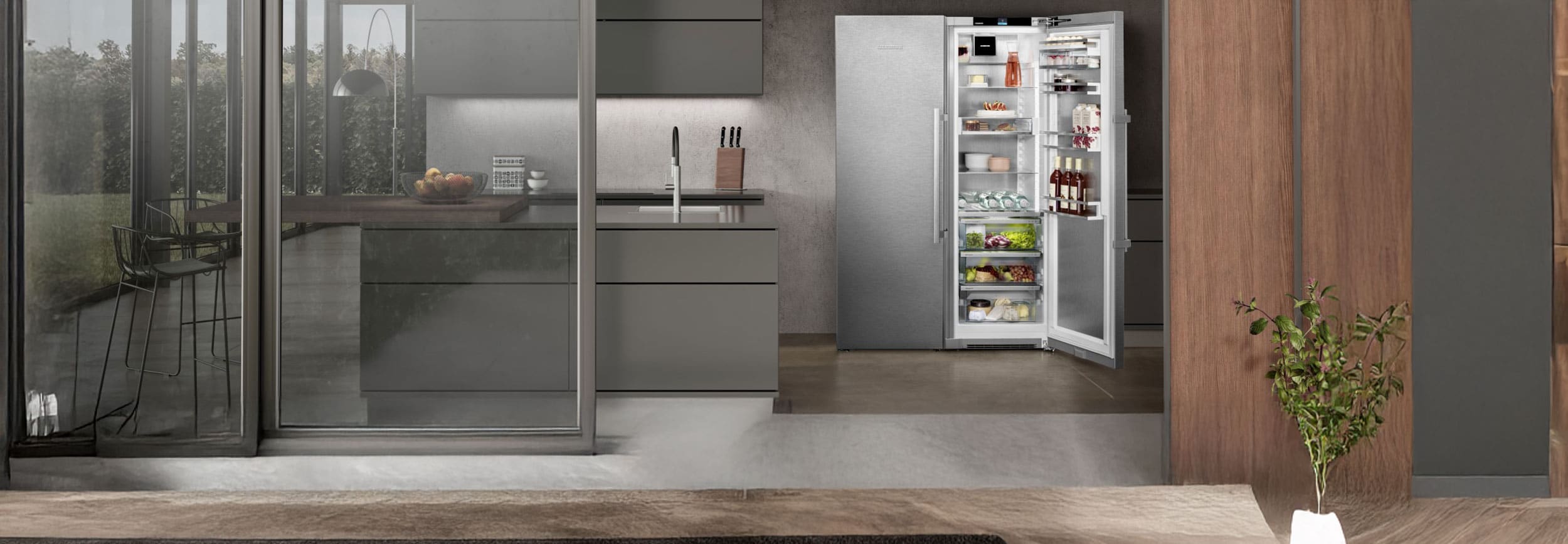 Liebherr Qualität im Test 2025 bei expert TeVi * Bild mit KI bearbeitet (Magnific, Adobe)