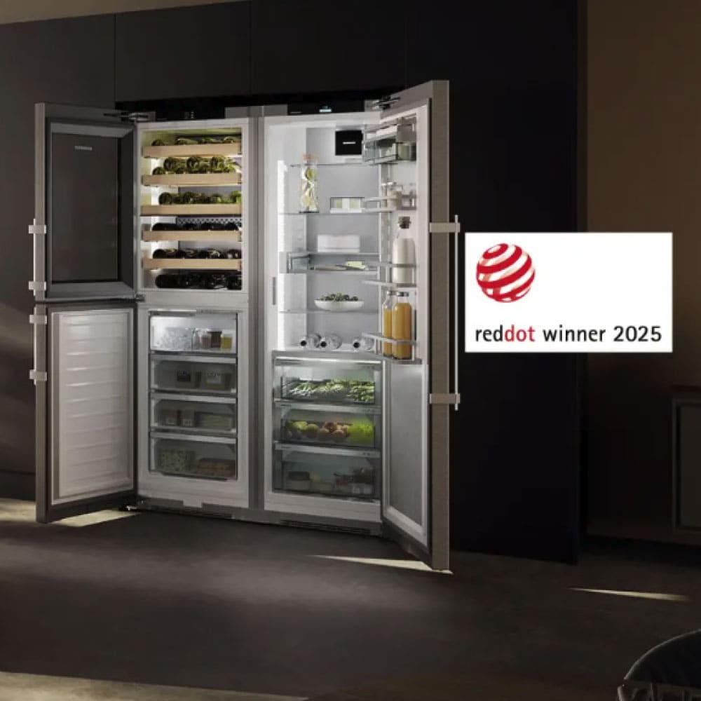 Liebherr Reddot Designaward 2025 Side-by-Side with Wine Cabinet - SW5291 / SRB5290