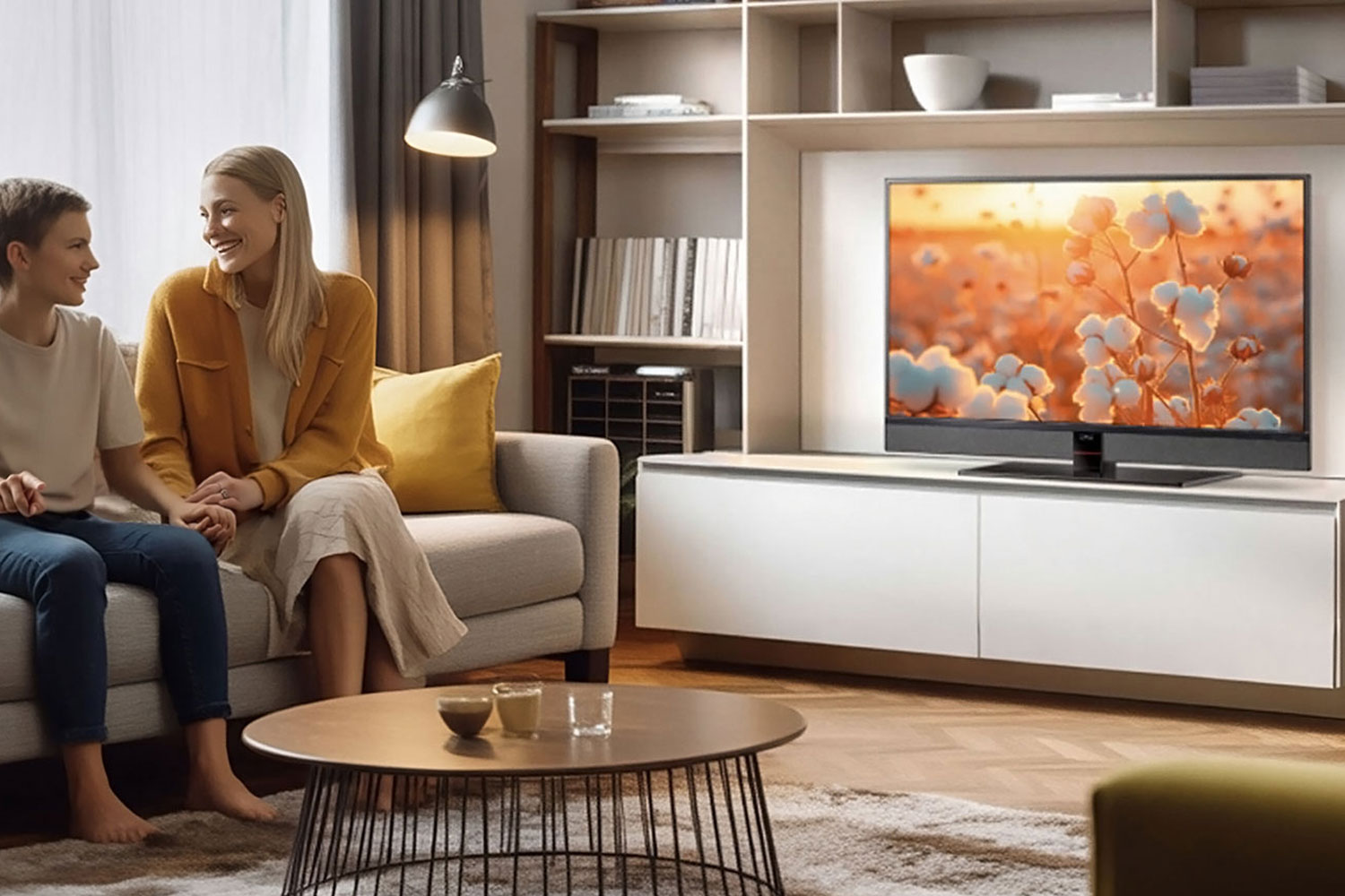 METZ CUBUS TV SERIE FB40 UND FA51 im Test bei expert TeVi * Bild mit KI bearbeitet (Magnific, Adobe)