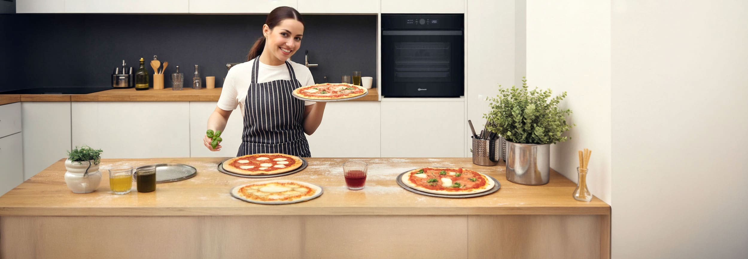 Bauknecht FHBI4S8PM2SK im Test: Pizza wie aus dem Steinofen und moderner Dampfbackofen für den Alltag - * Bild mit KI bearbeitet (Magnific, Adobe)