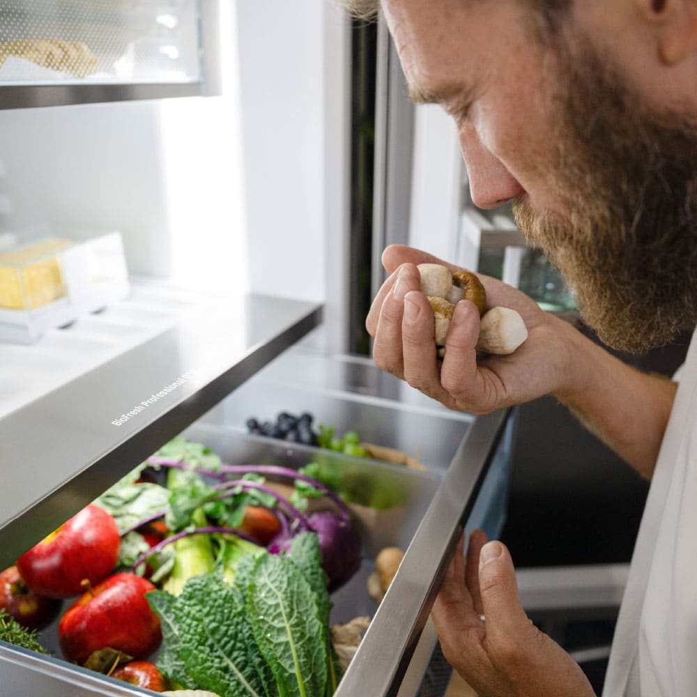 Frische Lebensmittel länger haltbar dank BioFresh © Liebherr