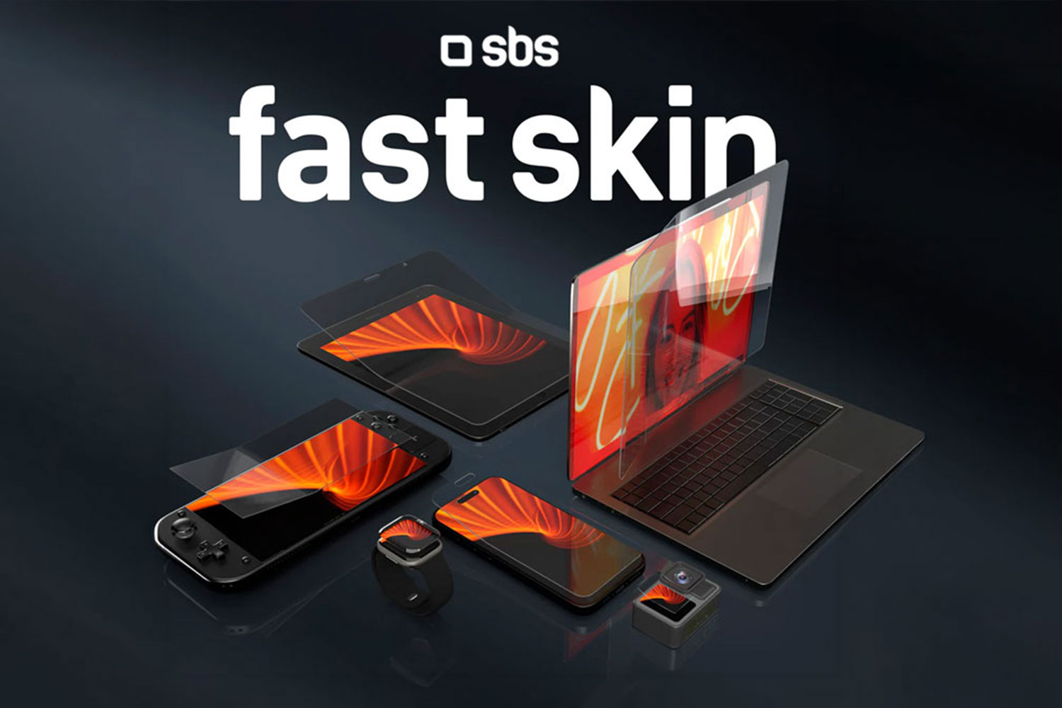 Maßgeschneiderter Displayschutz für fast jedes Display! SBS Fast Skin jetzt bei expert TeVi sofort verfügbar mit Profi Montage * Bild mit KI bearbeitet (Magnific, Adobe)