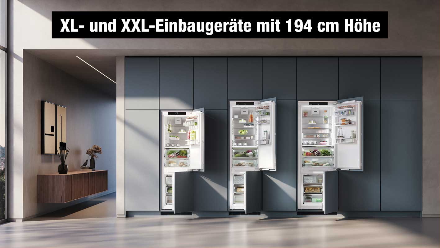 Liebherr-XL-Einbaugeraete-IFA-2026-Neuheiten Liebherr XL- und XXL Einbaugeräte mit 194 cm Höhe - Messe Neuheiten IFA 2026 bei expert TeVi