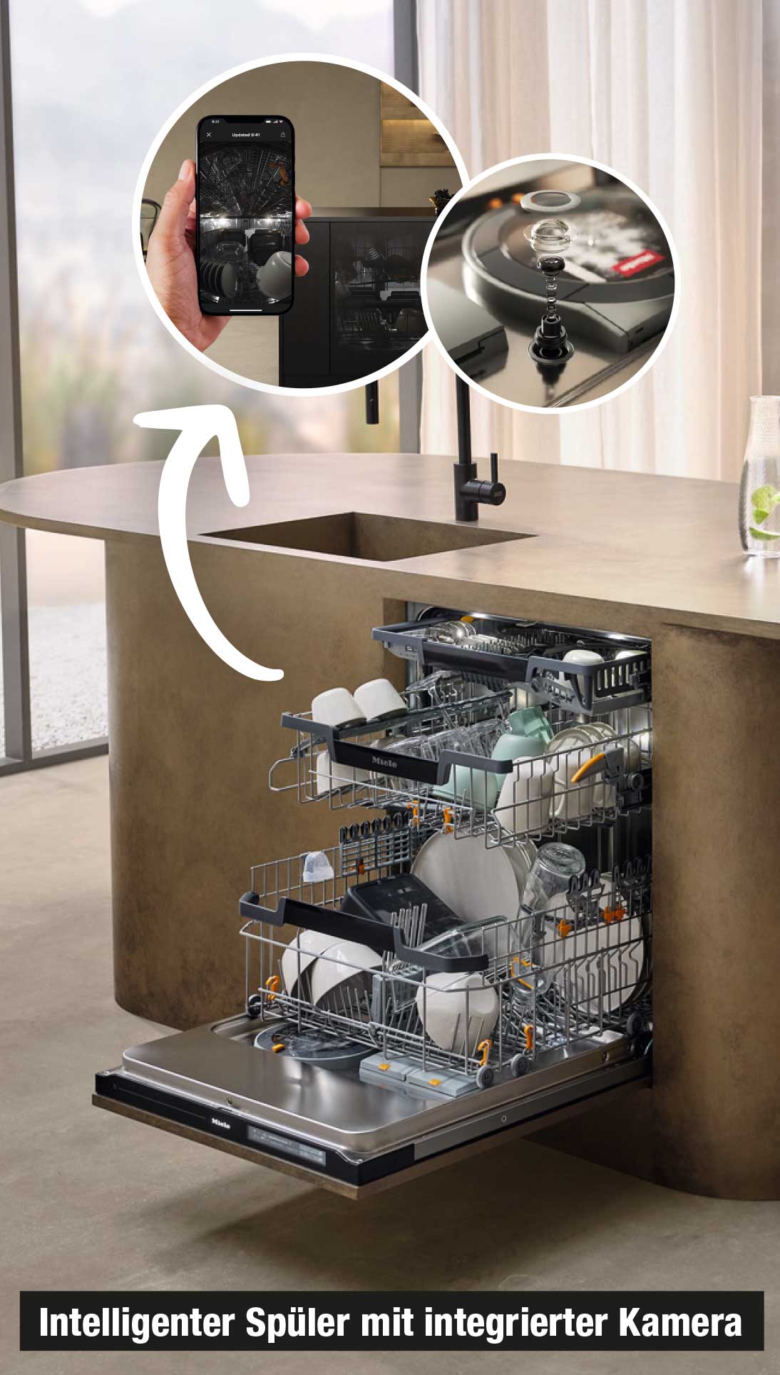 Miele-Intelligenter-Spueler-IFA-2026-Neuheit-expert-TeVi_hochkant Miele: Intelligenter Spüler mit integrierter Kamera und Schmutzgraderkennung - Messe Neuheiten IFA 2026 bei expert TeVi