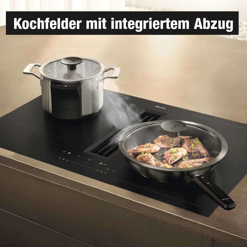Miele-Kochfeld-mit-Abzug-IFA-2026 Miele Kochfeld mit Abzug und kratzfester Oberfläche Neuheiten IFA 2026 bei expert TeVi